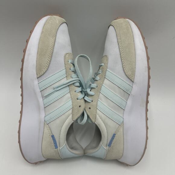 Adidas Run 70s Cloud White Almost Blue Off White GX1724 Women's Size 8 - Picture 5 of 12